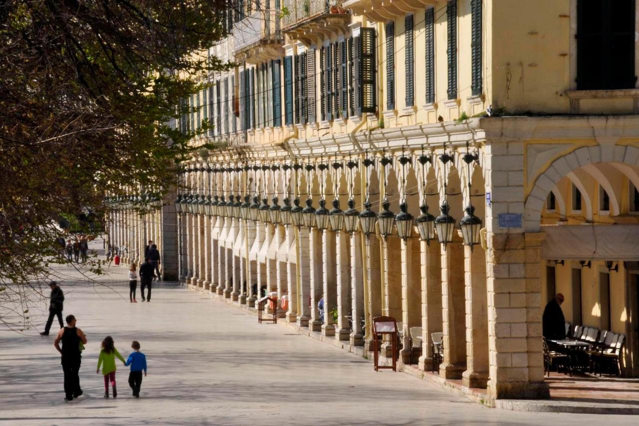 Palazzo Luxury Suite - View To Liston Square & Old Fortress Of Corfu Old Town Zewnętrze zdjęcie